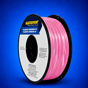 Filamento 3D PLA SILK 1,75mm Masterprint 1Kg - ROSA