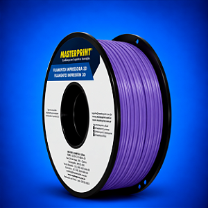 Filamento 3D PLA 1,75mm Masterprint 1Kg - ROXO