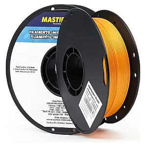 Filamento 3D PLA 1,75mm Masterprint 1Kg - LARANJA