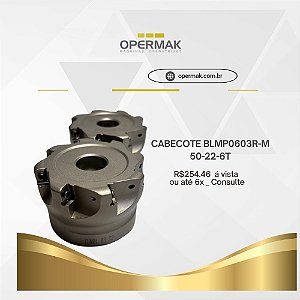 Cabeçote BLMP0603R-M 50-22-6T para Fresadoras