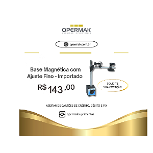 Base Magnetica Ajuste Fino Para Medidores