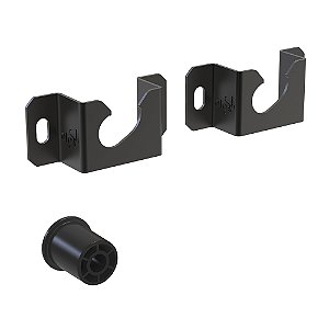 Suporte Fixo Universal de Parede para TV, 14" a 100", Suporte Até 100kg, Preto, UNI88, ELG