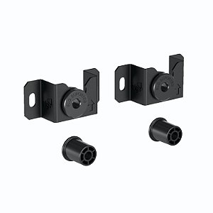 Suporte Fixo Universal de Parede para TV, 14" a 100", Suporte Até 100kg, Preto, UNI100, ELG