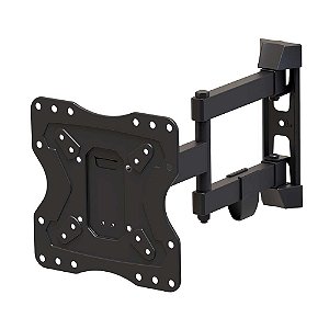 Suporte Articulado para TV, 15" a 58", Inclinação, Ajuste de Nível, Suporte Até 30kg, Preto, FULL20_PRO, ELG