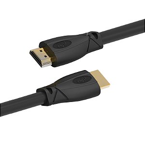 Cabo HDMI 2.0 ELG HD25 High Speed 4K 18Gbps com Ethernet e ARC 2,5m, Preto