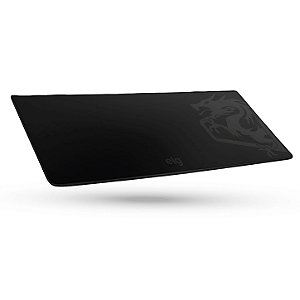 Mousepad Gamer Merak Speed, Tamanho Extra Grande 90x40cm, Borda Costurada, Base Antiderrapante, Preto, MPMXL, ELG
