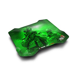 Mousepad Gamer, 300x230mm, Baixa Fricção, Antiderrapante, Tecnologia Fotoptimized®, Verde, MPSC, ELG
