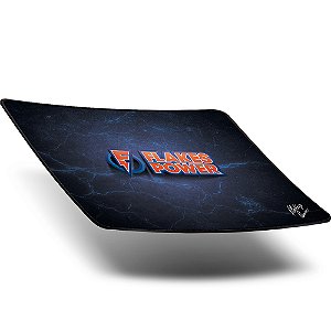 Mousepad Gamer Edição Flakes Power, 36x30cm, Base Antiderrapante, Alta Precisão, Costura Reforçada, 3mm, FLKMP001, ELG
