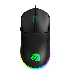 Mouse Gamer Ceres Hyperlight, 7200 DPI, 6 Botões, Sensor Óptico, RGB, Ultraleve, USB, Preto, MGCS, ELG