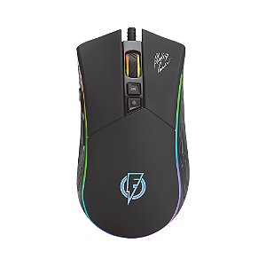 Mouse Gamer Flakes Power Epic, 4800 DPI, 7 Botões, RGB Chroma, Óptico 2G, 1000Hz 1ms, Cabo USB, FLKM001, ELG