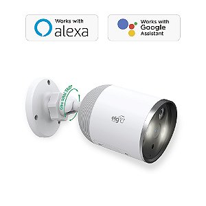 Câmera de Segurança Externa, Full HD 1080p, Imagem Colorida, Wi-Fi, Áudio Bidirecional, SHCF602, ELG
