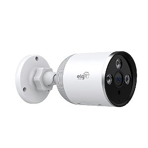 Câmera de Segurança Externa, Full HD 1080p, Imagem Colorida, Wi-Fi, Áudio Bidirecional, SHCF601, ELG