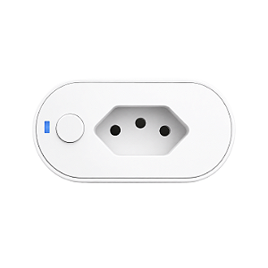 (PRÉ VENDA) - Plugue de Tomada Inteligente Wi-Fi, 10A Bivolt, Compatível com Alexa e Google, Monitoramento de Consumo, Branco, SHPT400, ELG