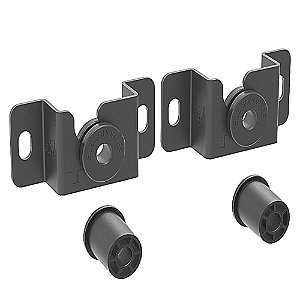 Suporte Fixo de Parede Universal para TV, Plasma, LCD, LED, 14" a 100", Suporte Até 100kg, Preto, MAX UNIVERSAL, ELG