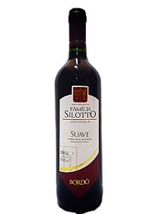 Vinho Tinto Suave Bordô - Família Silotto