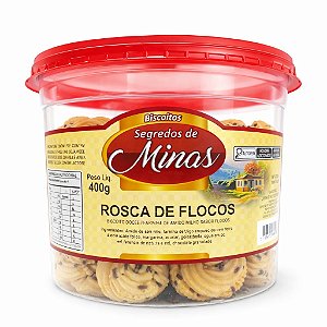 BISCOITO ROSCA DE FLOCOS - SABOR DE MINAS