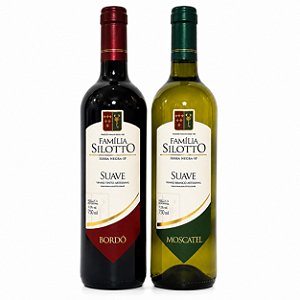 KIT VINHO SUAVE SILOTTO - BORDÔ E MOSCATEL