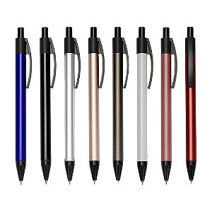 Caneta Metal Clip esferográfica azul de 1.0mm