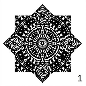 Dapo Star Malabares - Black & White