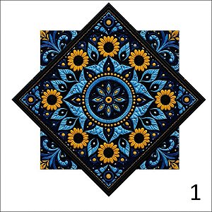 Dapo Star Malabares - Blue and Yellow