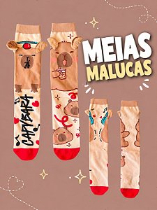 Meias Malucas Cano Alto 3/4