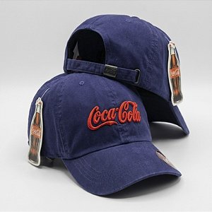 Coca Cola Frontal Azul e Vermelho