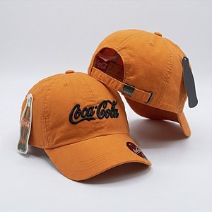 Coca Cola Frontal Laranja e Preto