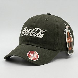 Coca Cola Frontal Verde e Branco