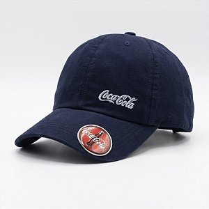 Coca Cola Lateral Azul e Branco