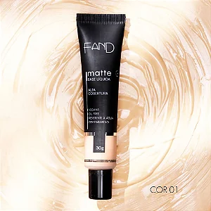 Base alta cobertura matte - Fand