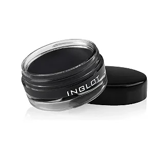 Delineador em gel Inglot preto 77