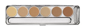 Paleta Dermacolor Kryolan 6 cores M