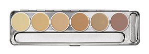Paleta Kryolan Dermacolor 6 Cores H