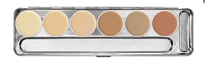Paleta Dermacolor 6 cores Kryolan BP4