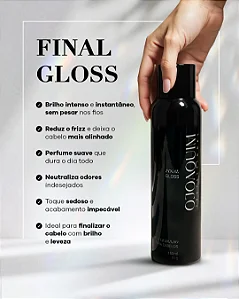 Final Gloss Spray de Brilho OJOAQUIM 150ml
