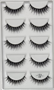 Cílios X01 5 pares