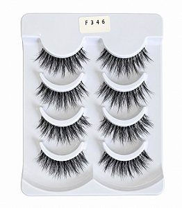 Cílios 4 pares F346
