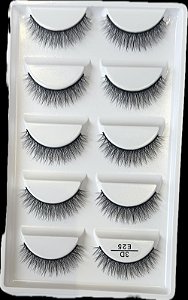 Cílios 3D E25 5 pares