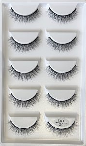 Cílios 3D X02 5 pares