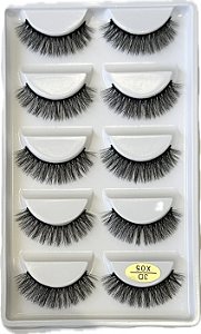 Cílios 3D X05 5 pares