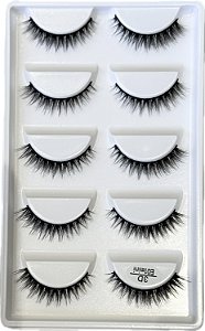 Cílios 3D E01 mini 5 pares