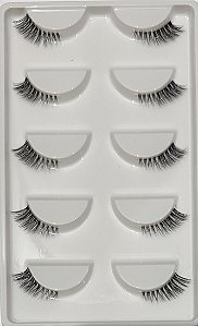 Cílios de canto 5 pares