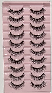 Cílios E26 10 pares