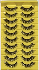 Cílios QNH 201 10 pares