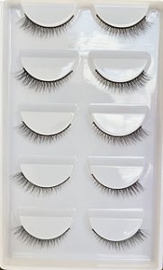 Cílios postiços 05 pares modelo Ny07