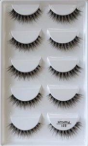 E01 premium 5 pares base transparente