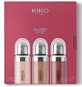 Kit de mini Gloss KIKO Milano Glossy Lip Set - #03