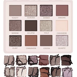 Paleta de sombras Lamora Nude 12 Neutral Matte & Shimmer