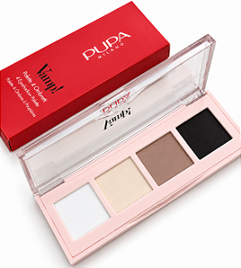 Paleta de sombras Pupa Milano Vamp! 4 Eyeshadow Palette 001 Natural Matt