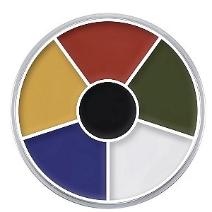 Cream color circle Supracolor Kryolan Multi Color